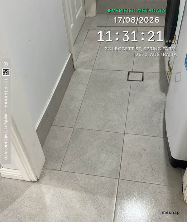 Kitchen benchtop cleaned and sanitised during a regular clean